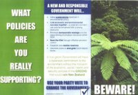 Front of one of the anti-Green Brethren pamphlets. 