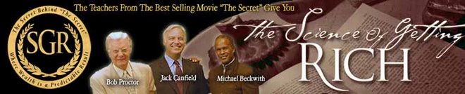 Bob Proctor, Jack Canfield and Michael Beckwith - Official Teachers of The Secret Science