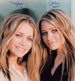 Mary-Kate and Ashley Olsen......