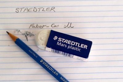 Erasers: The Pink Pearl, the Staedtler Mars plastic, and others., pencil  talk