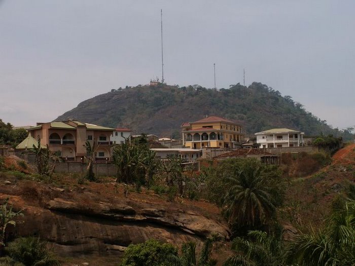 Les collines proches de la maison