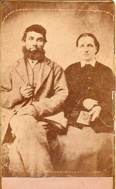 James Mathias Cliser & wife Louisa Best Cliser 1854