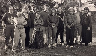 Family gathering, Thanksgiving 1998