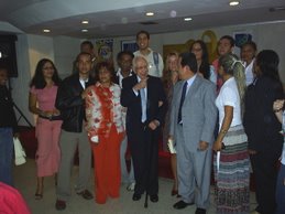 Visitantes y Amigos del Congreso de Historia Regional en Miranda