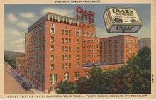 Postcard of the Crazy Water Hotel