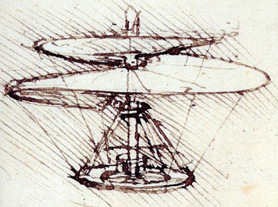 Leonardo Da Vinci's Helicopter
