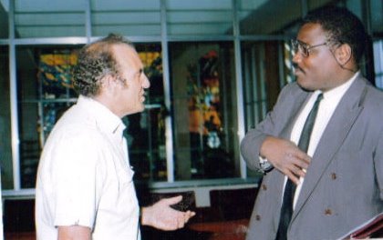 Fletcher in Addis Abbaba 1993