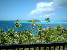 View from Bora Bora