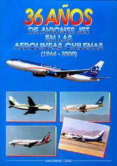 Aviones jet en aerolíneas de Chile