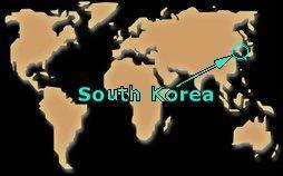 where korea is